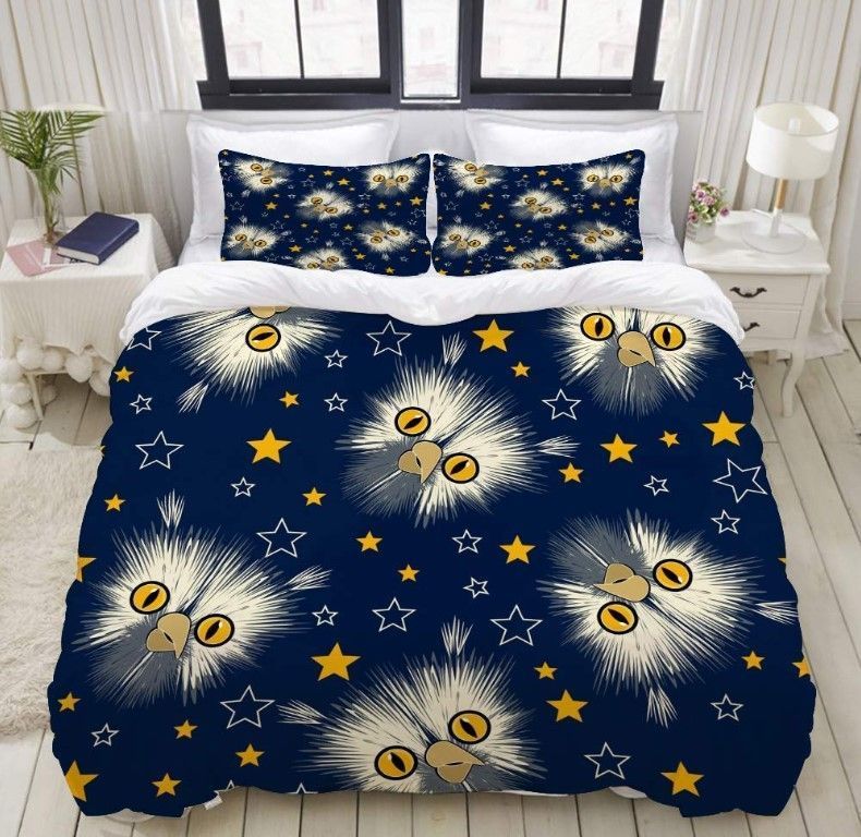 Owl Face Bedding Set