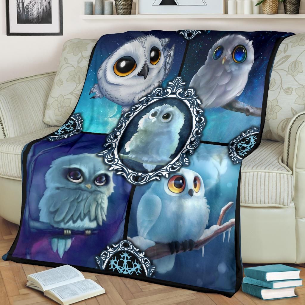 Owl Fleece Blanket