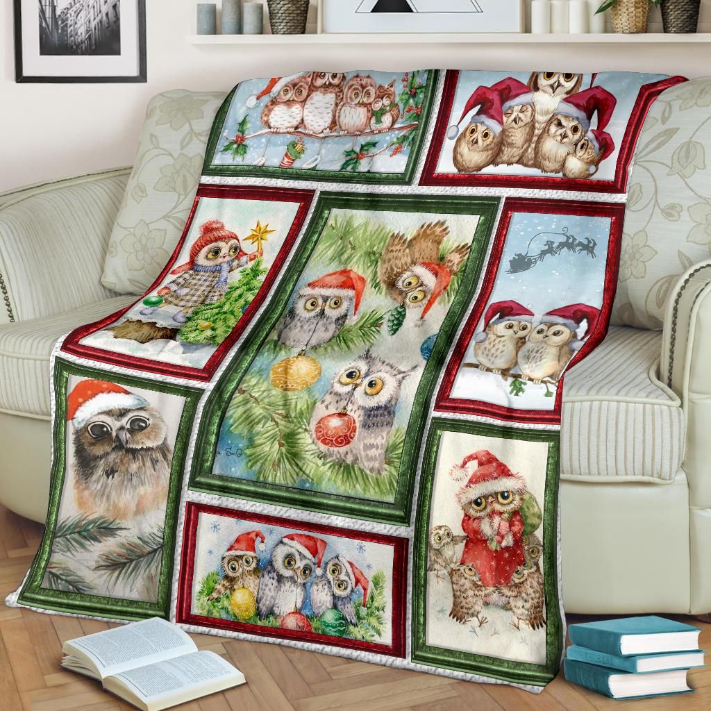 Owl Fleece Blanket