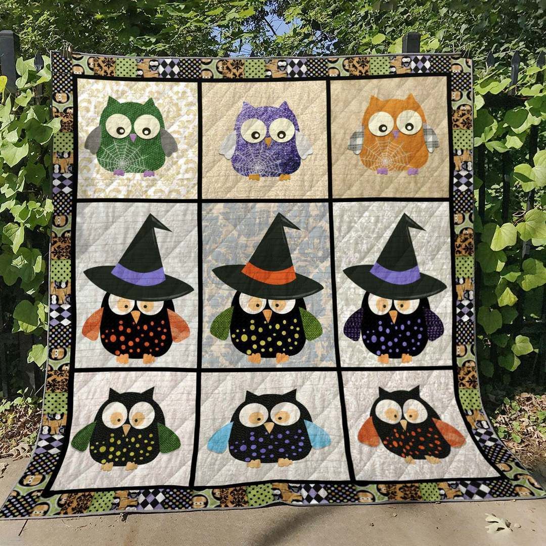Owl Haloween TN190620 Quilt Blanket