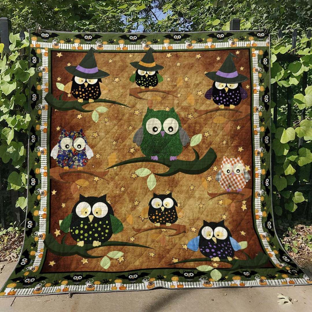 Owl Haloween TN190621 Quilt Blanket
