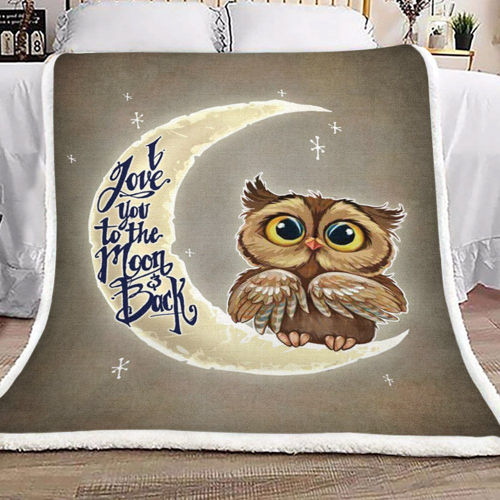 Owl Sherpa Fleece