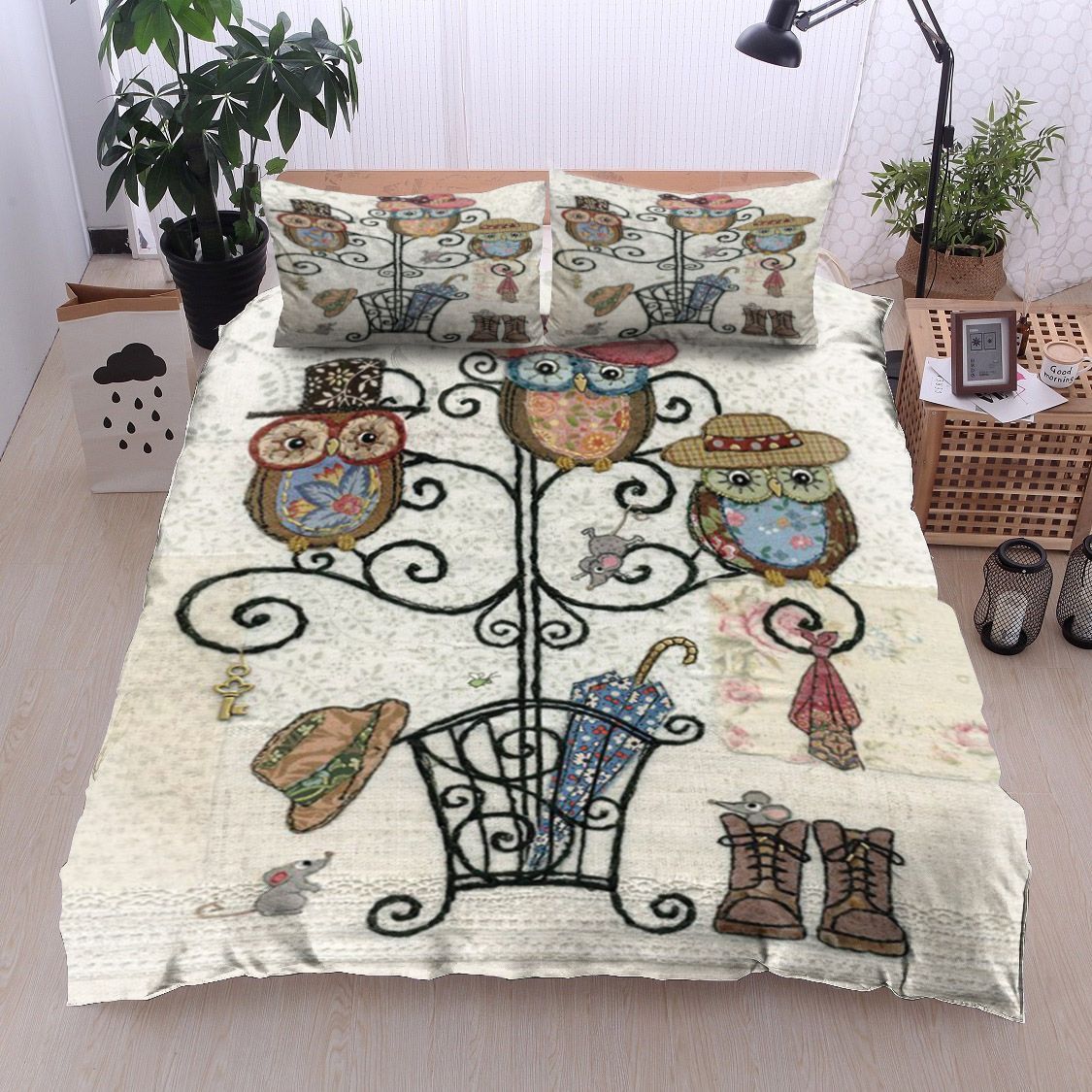Owl Bedding Set