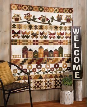 Owl House CLA1110409Q Quilt Blanket