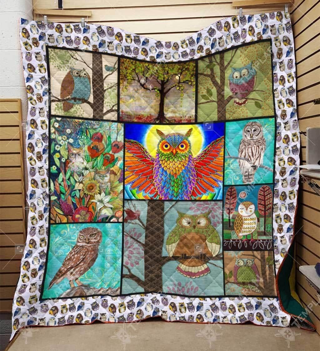 Owl Hurry Owl Quilt Blanket DHC020120227TD