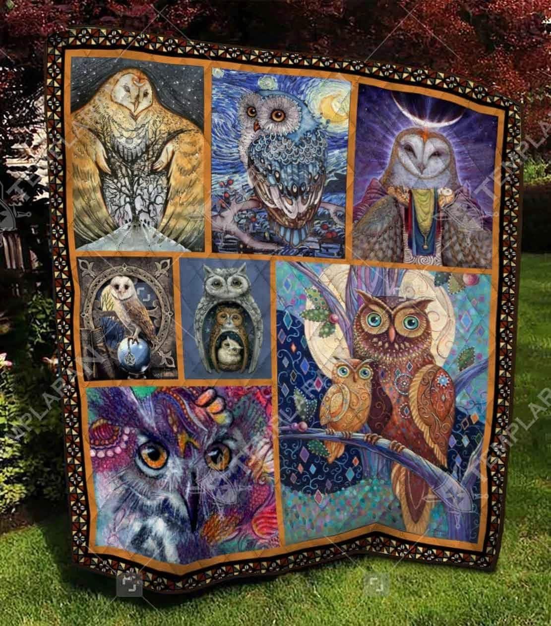 Owl Iu Iu Iu Quilt Blanket Dhc04011118Dd