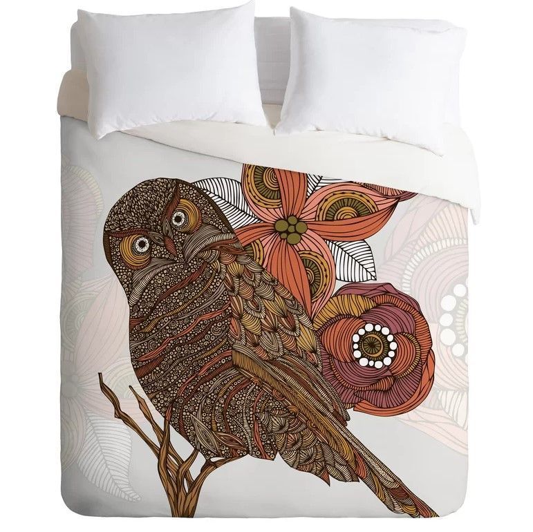 Owl Look Bedding Set