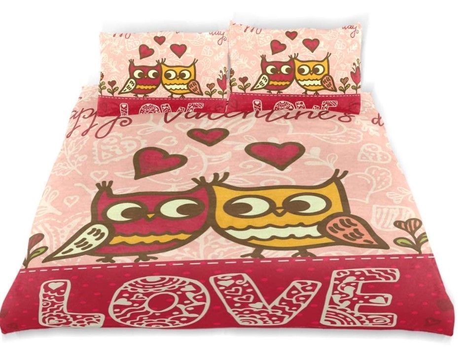 Owl Love Bedding Set