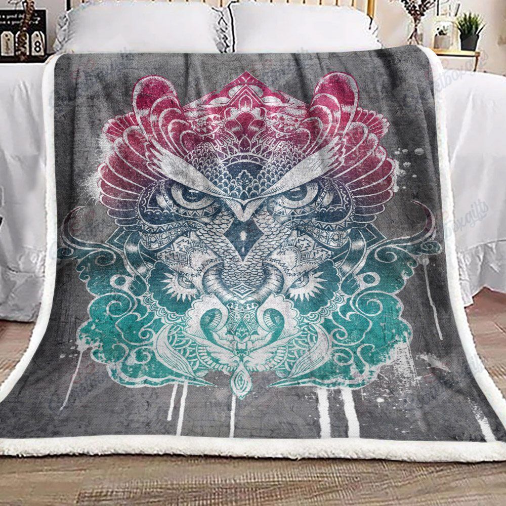 Owl Love Fleece Blanket