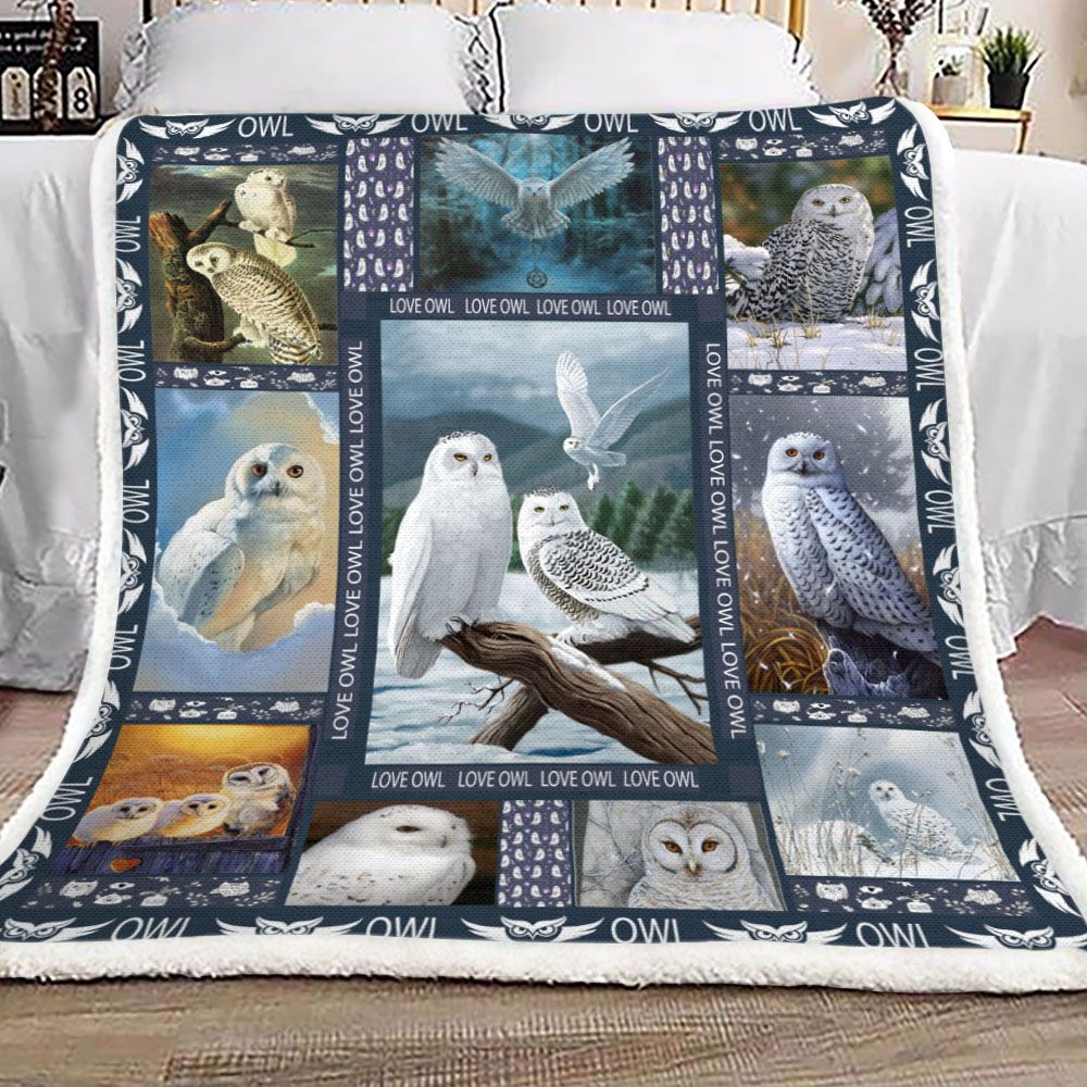 Owl Love Fleece Blanket