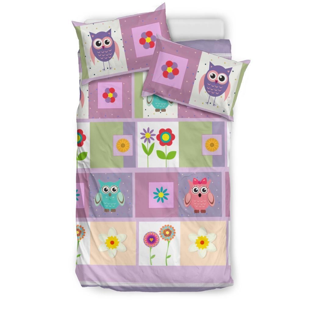 Owl Love Nice Life Bedding Set