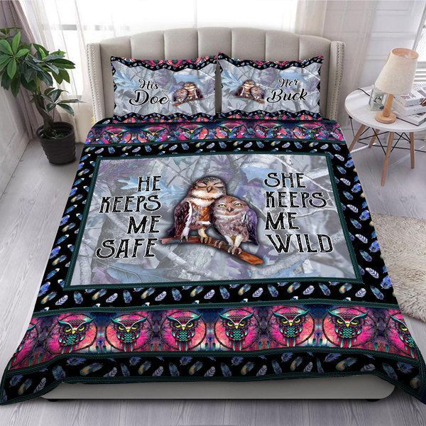 Owl Love Pawslovely Bedding Set