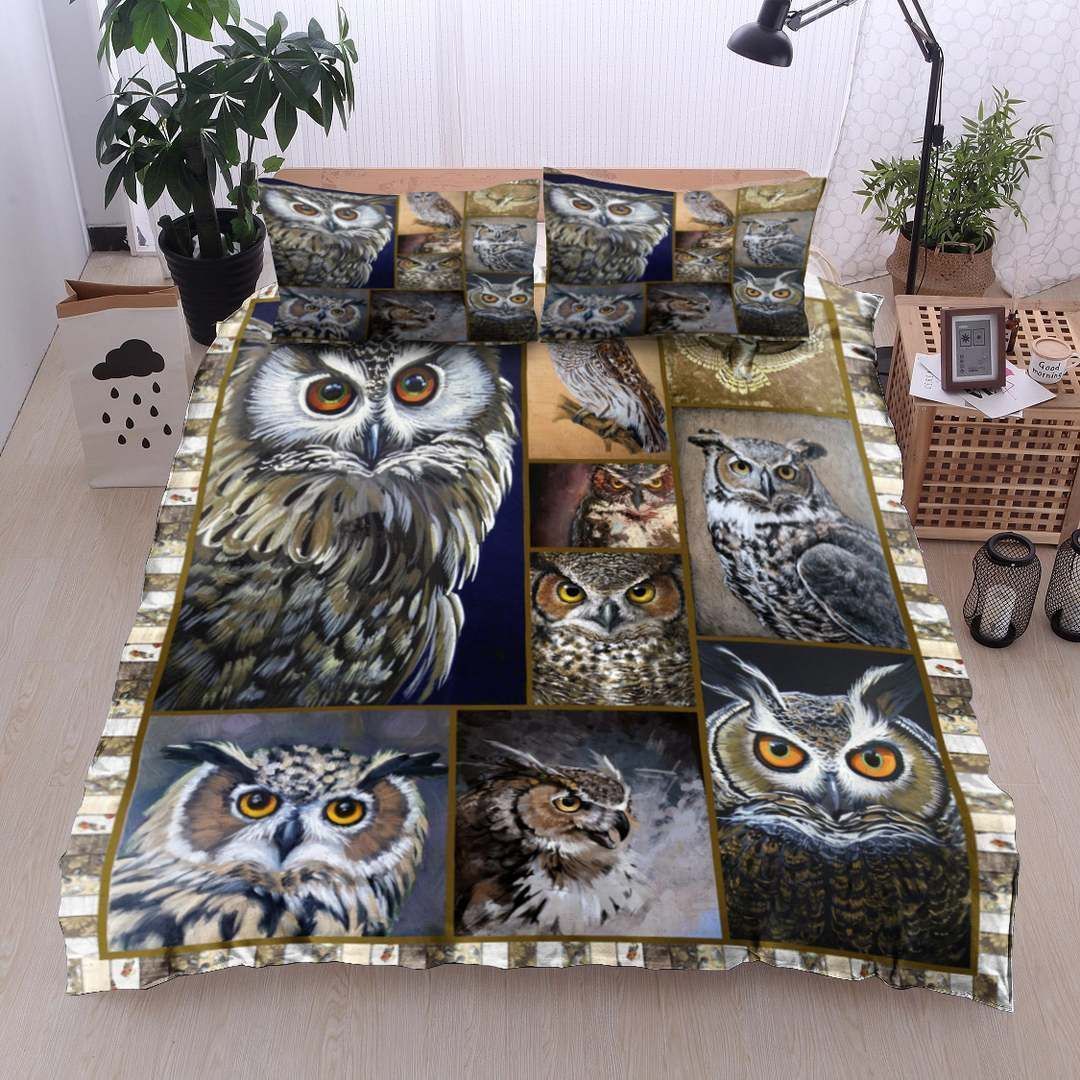 Owl Lover Bedding Set