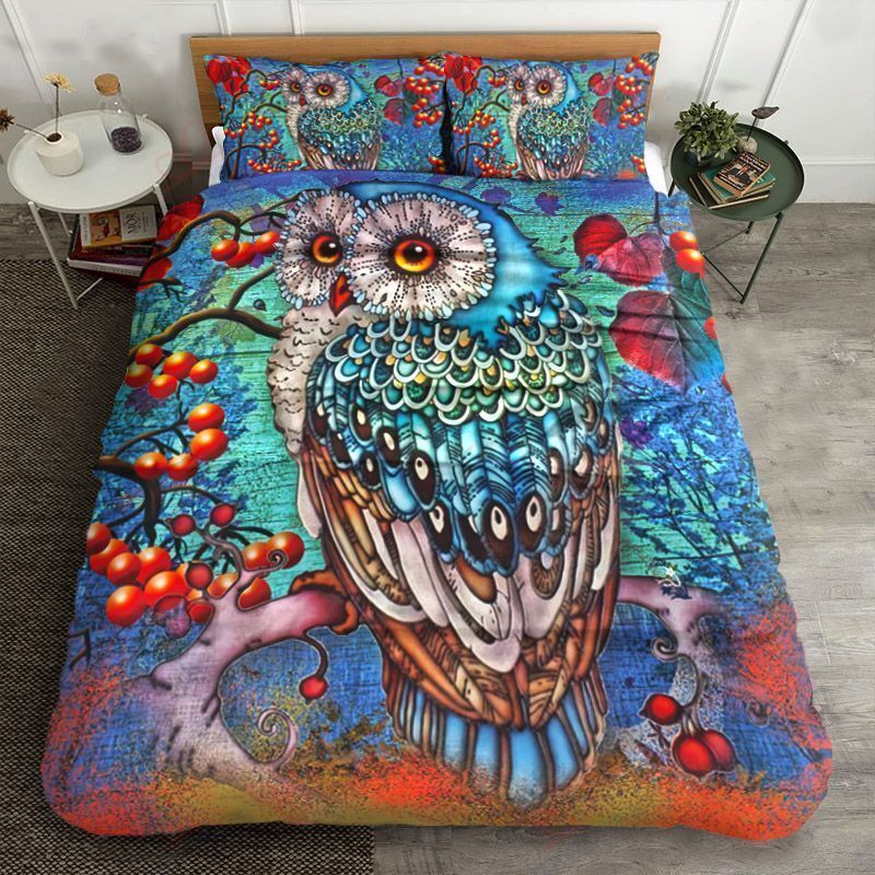 Owl Magic Pattern Bedding Set