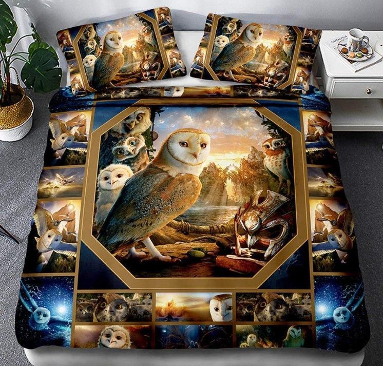 Owl Magic World Bedding Set