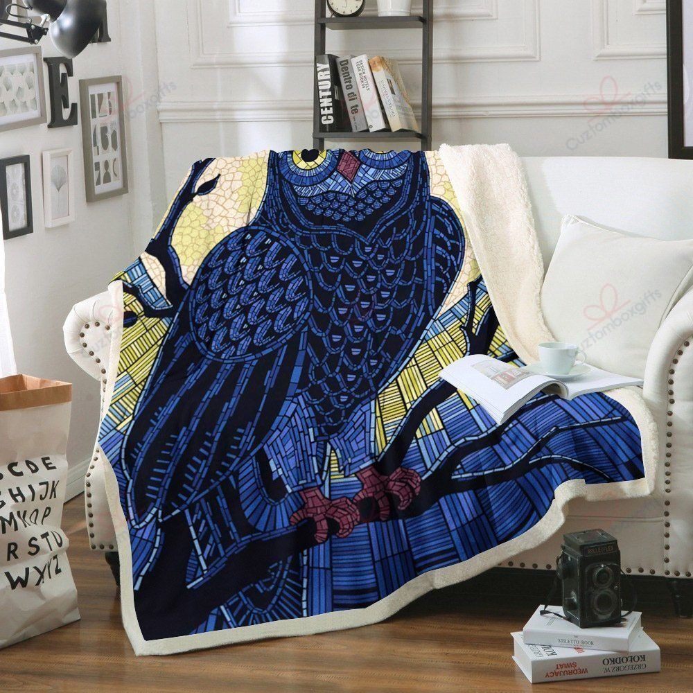 Owl Fleece Blanket