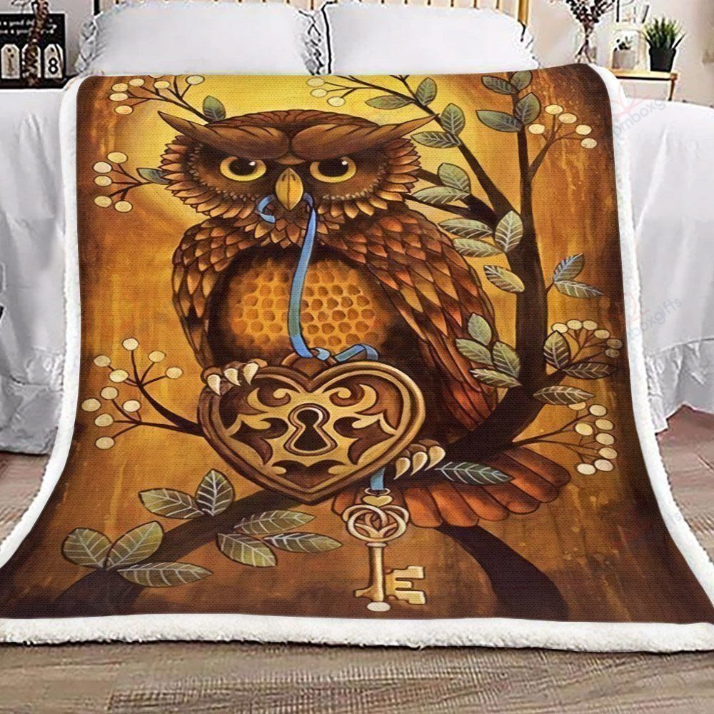 Owl Fleece Blanket
