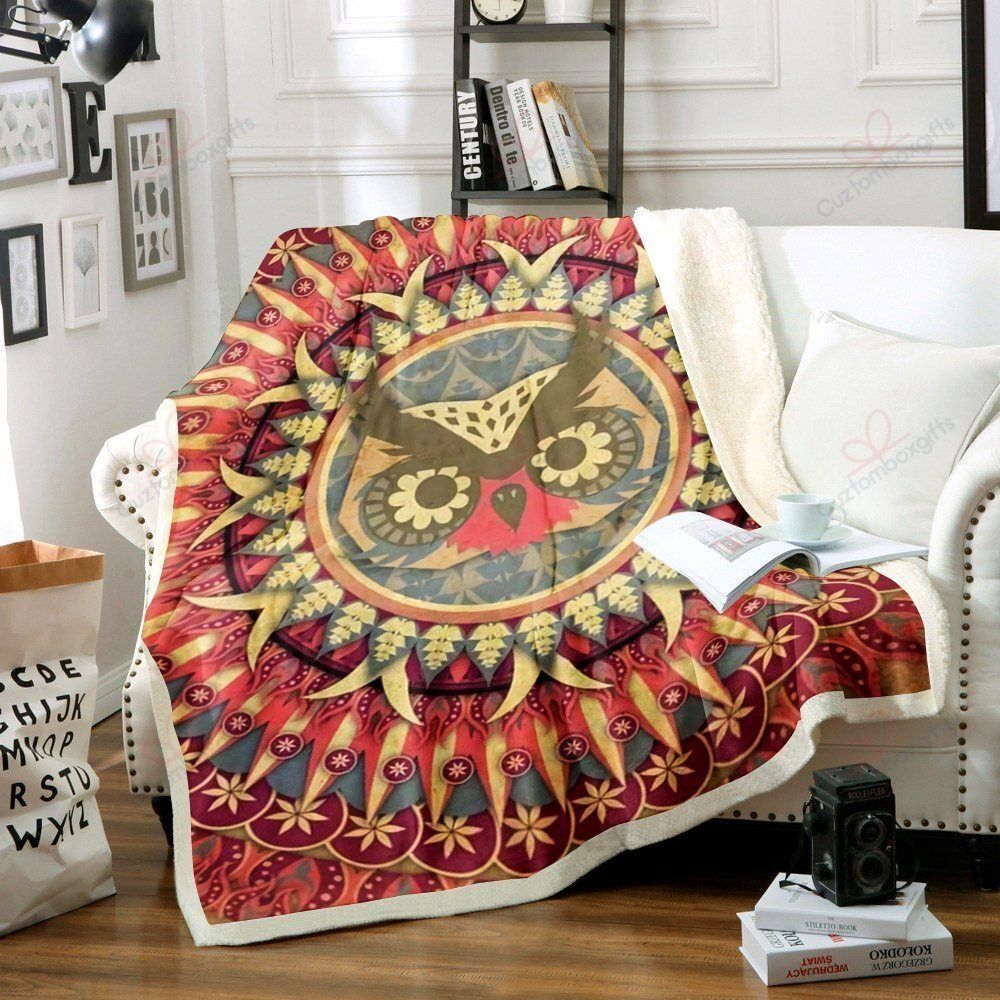 Owl Fleece Blanket