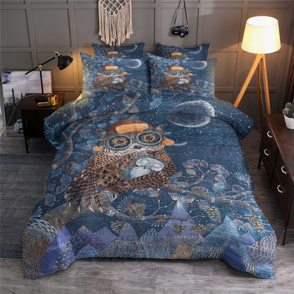Owl Mother Bedding Set
