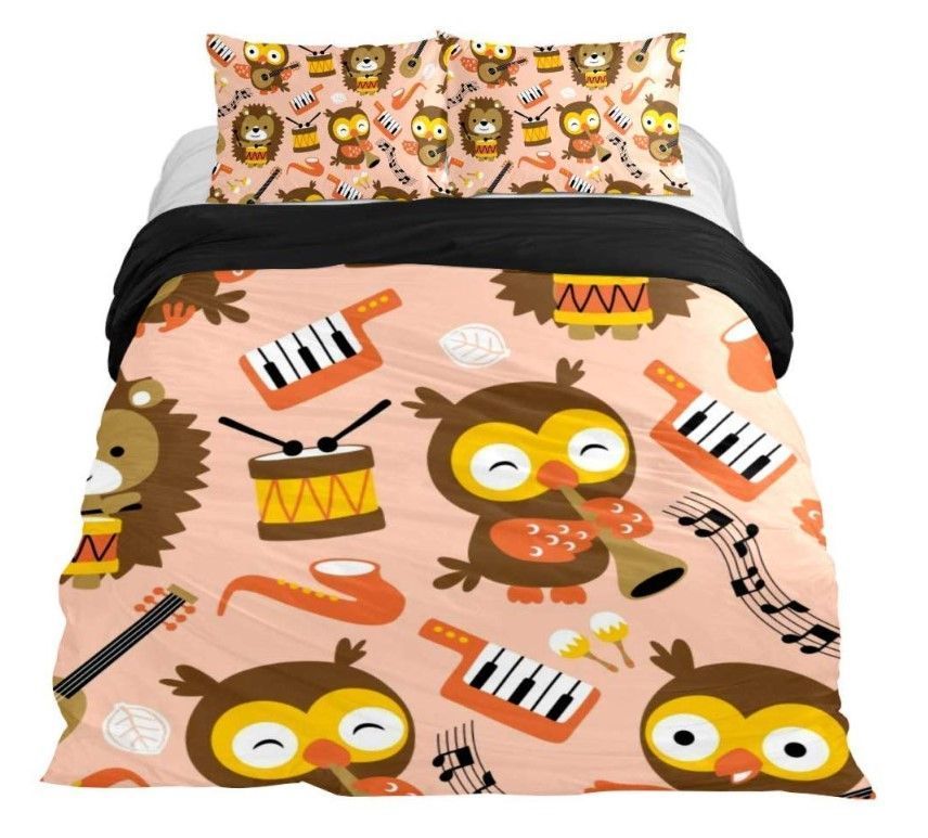 Owl Music Bedding Set