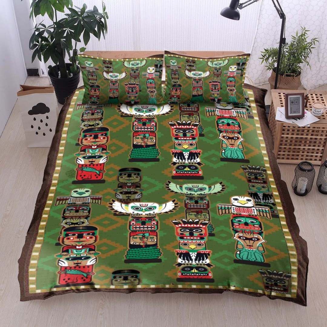 Owl Native American Bedding Set