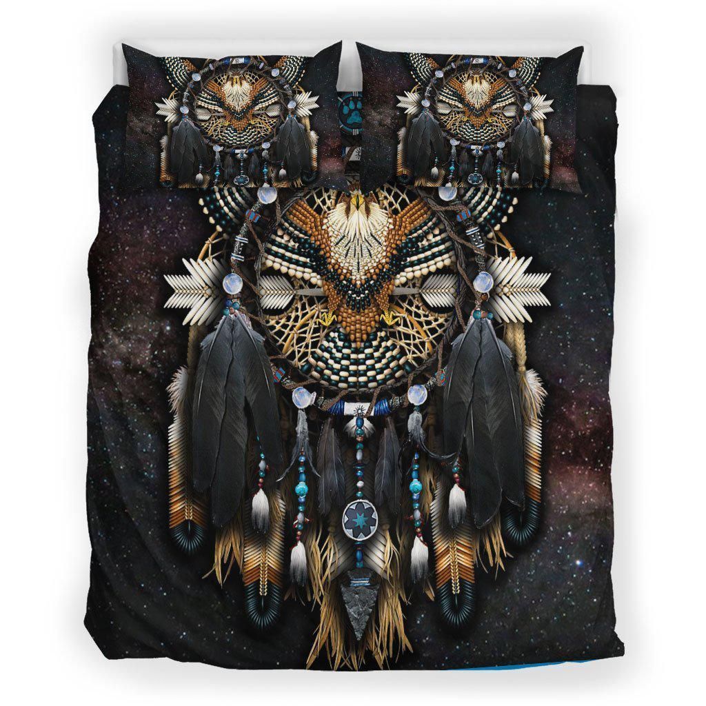 Owl Native American Bedding Set