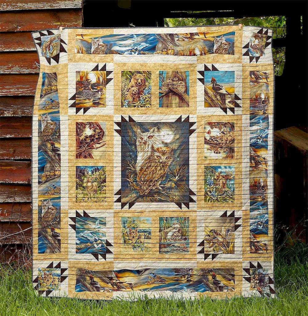 Owl NB110528 Quilt Blanket