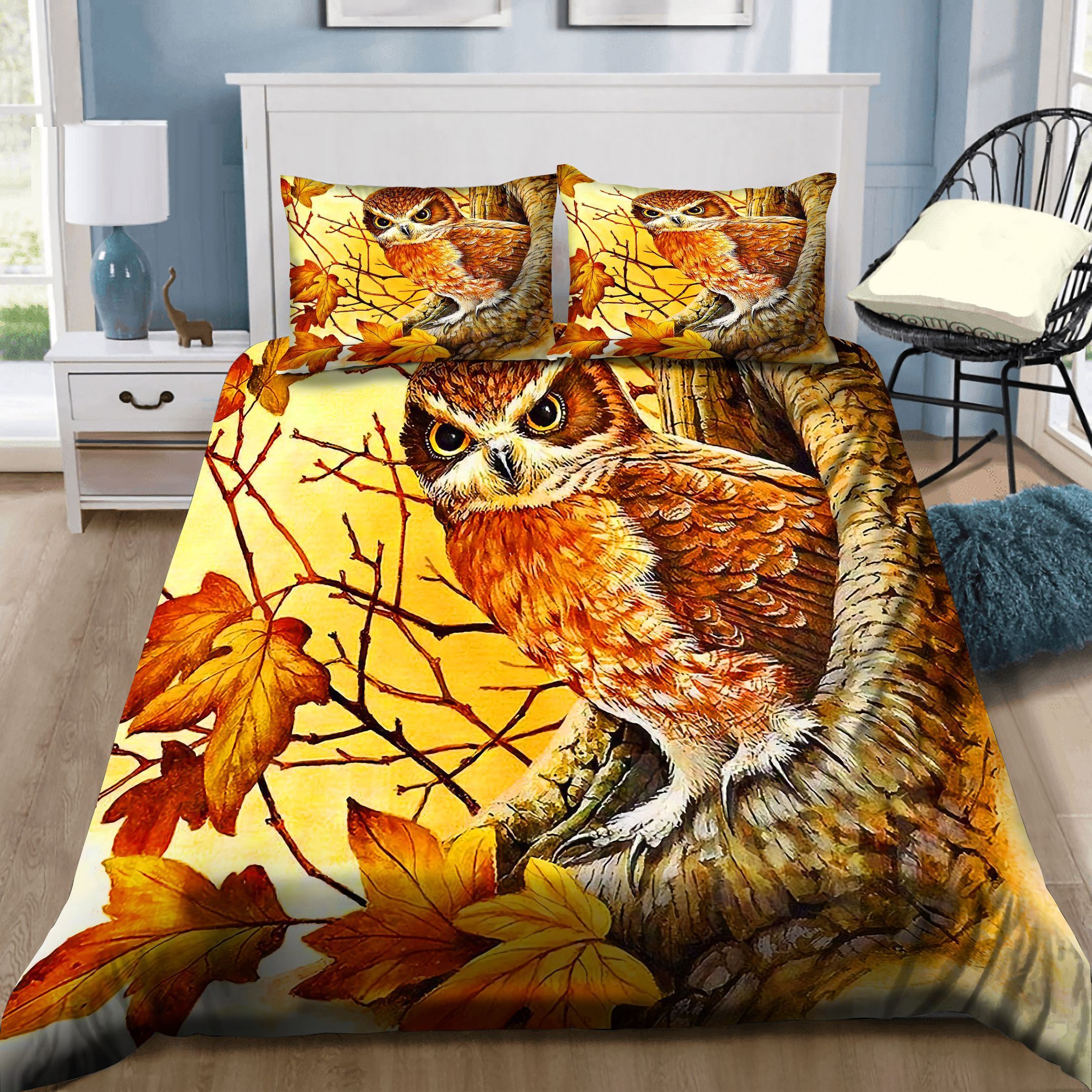 Owl Net Bedding Set