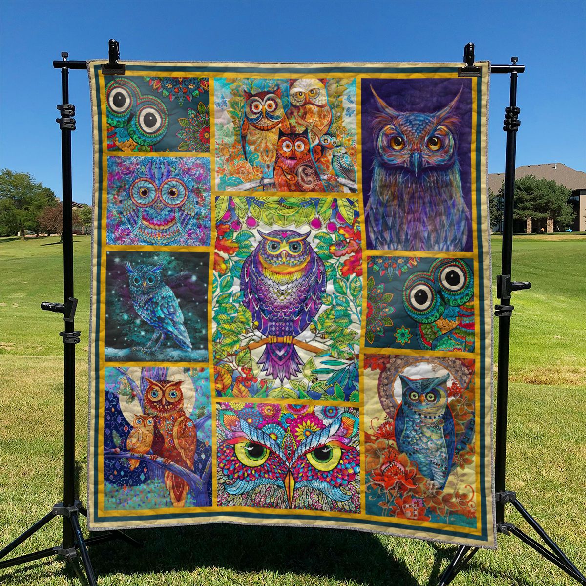 Owl NI1301005YA Quilt Blanket