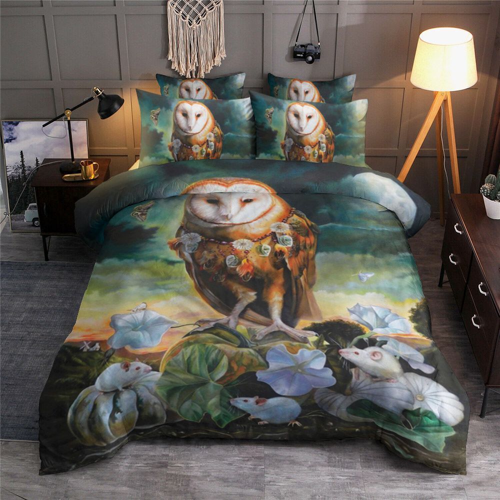 Owl Night Bedding Set