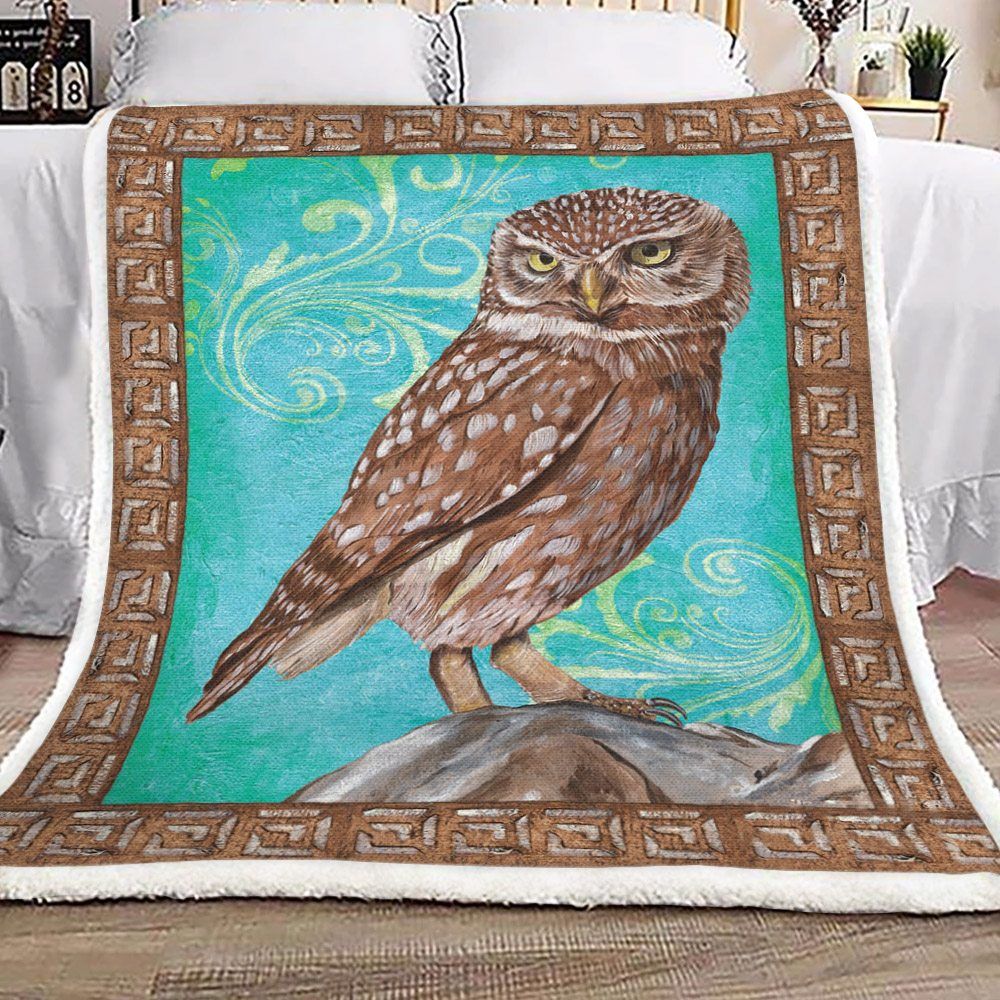 Owl Sherpa Fleece
