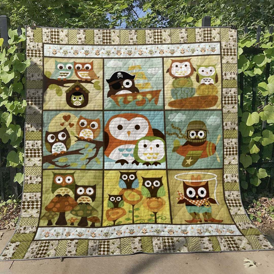 Owl NX310538 Quilt Blanket