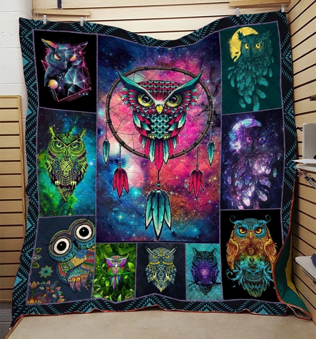 Owl Owl Dreamcatcher Quilt Blanket DHC31121293TD