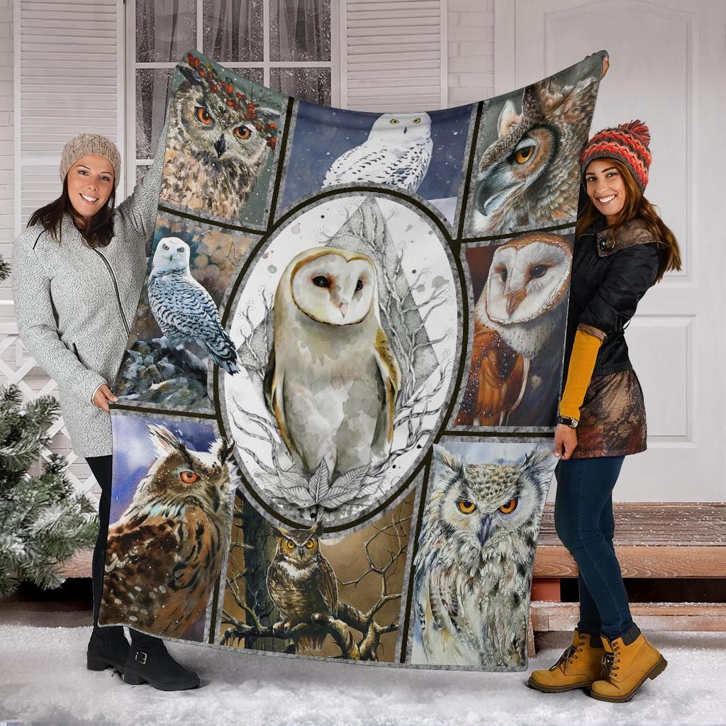 Owl Owl Protect Your Life Quilt Blanket DHC31121049TD
