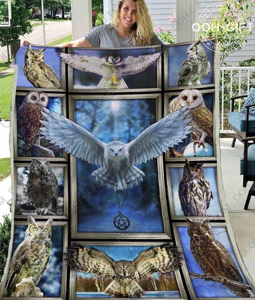 Owl Owl Witch Quilt Blanket Dhc03011598Dd