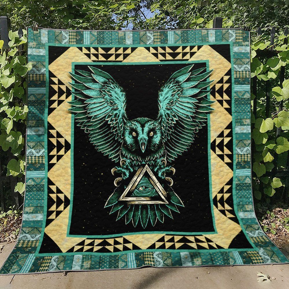 Owl QN250717B Quilt Blanket