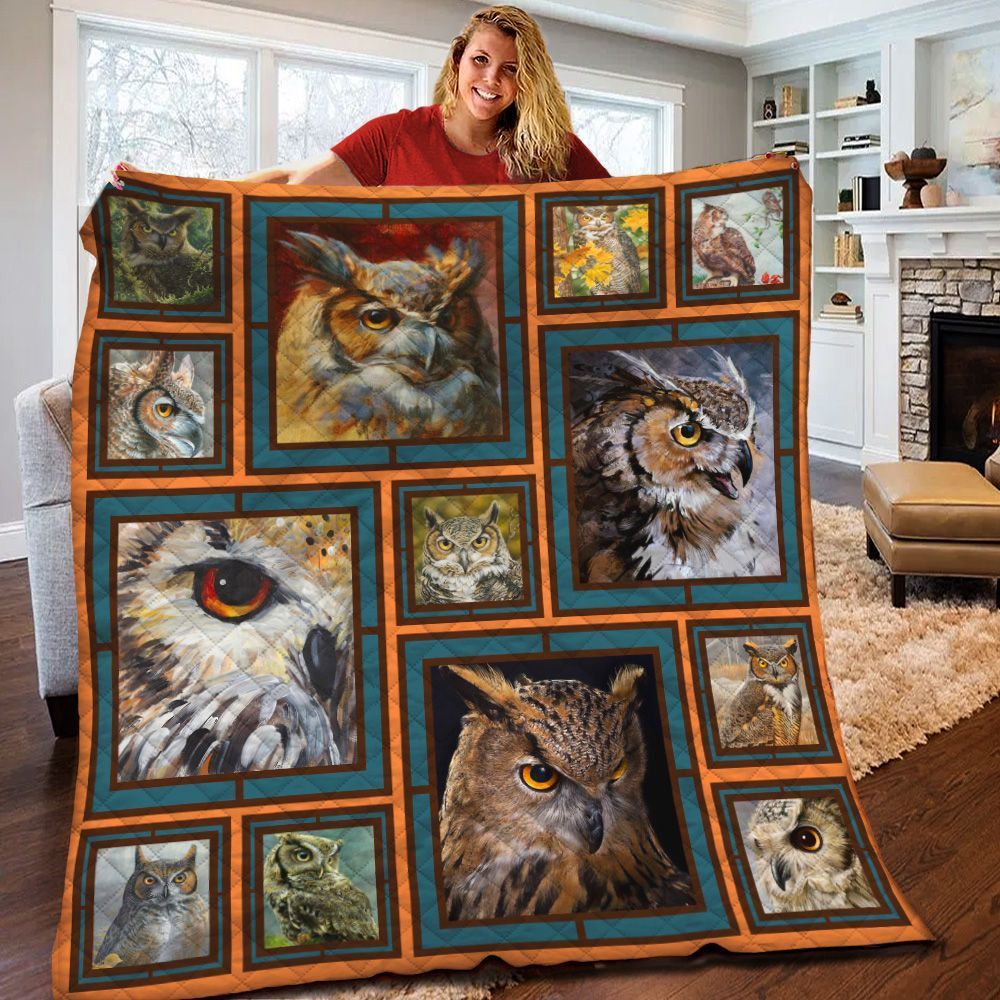 Owl Quilt Blanket BBB060253HT