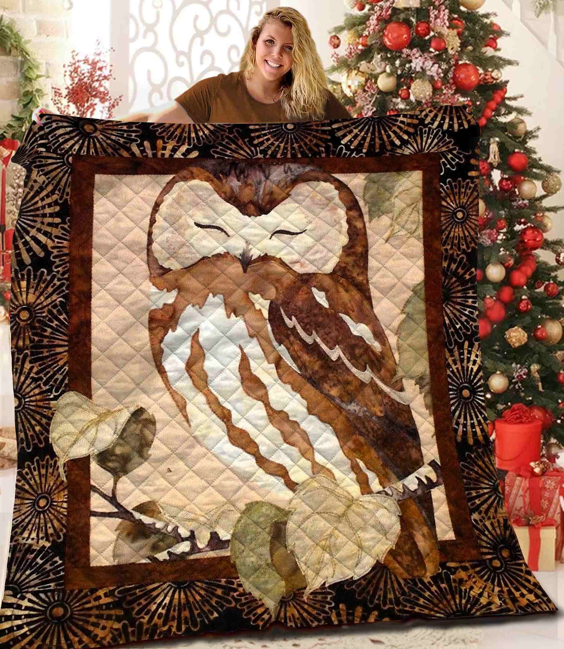 Owl Quilt Blanket BBB111109NB