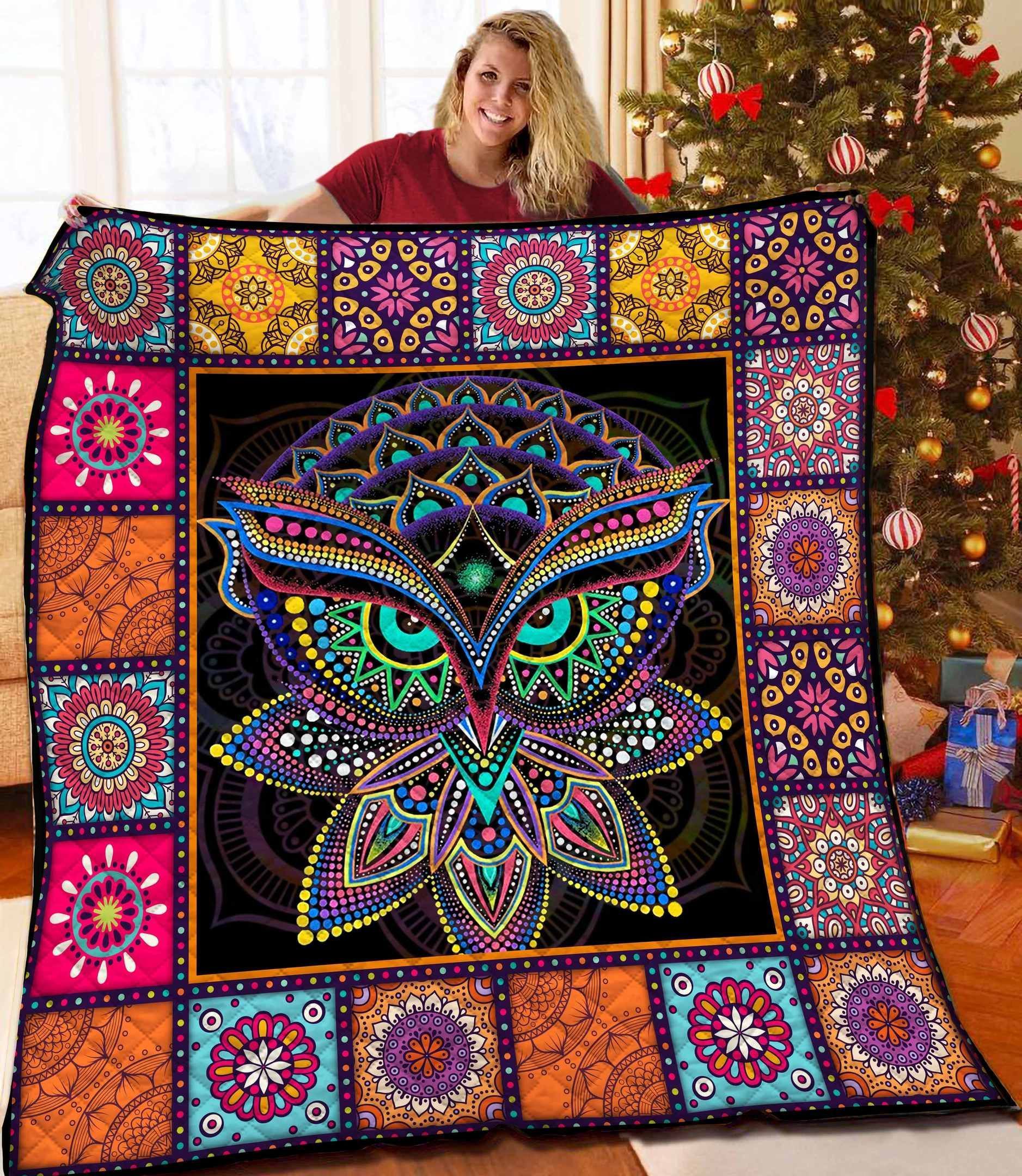 Owl Quilt Blanket BBB121234HT