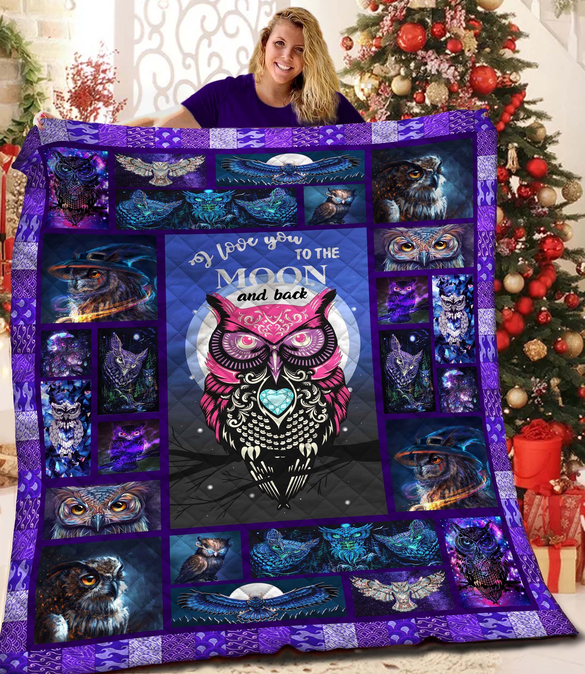 Owl Quilt Blanket BBB201115SM