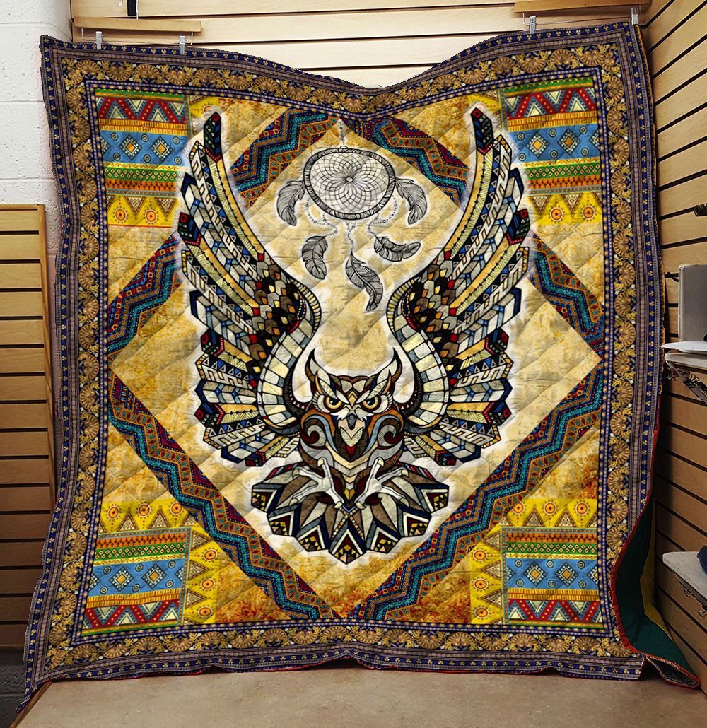 Owl Quilt Blanket C9B250227NM