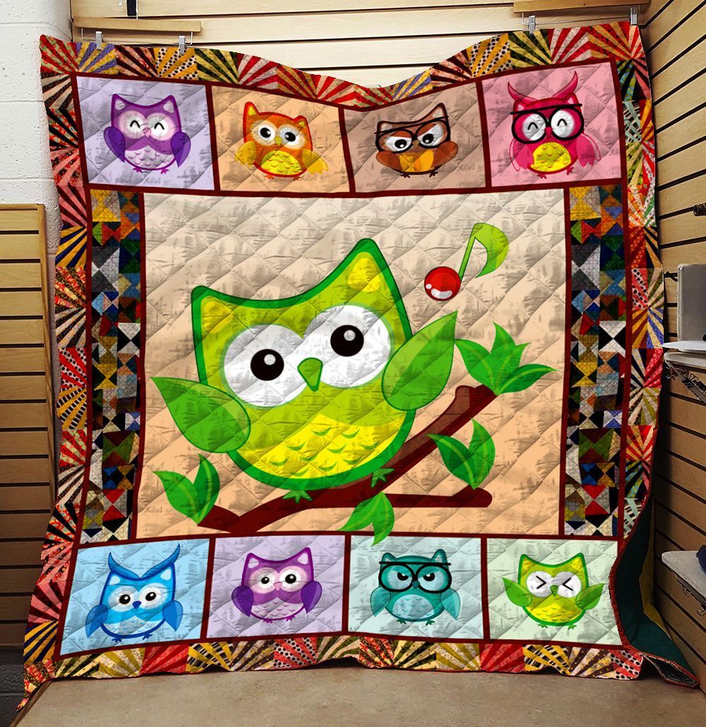Owl Quilt Blanket C9B250229NM