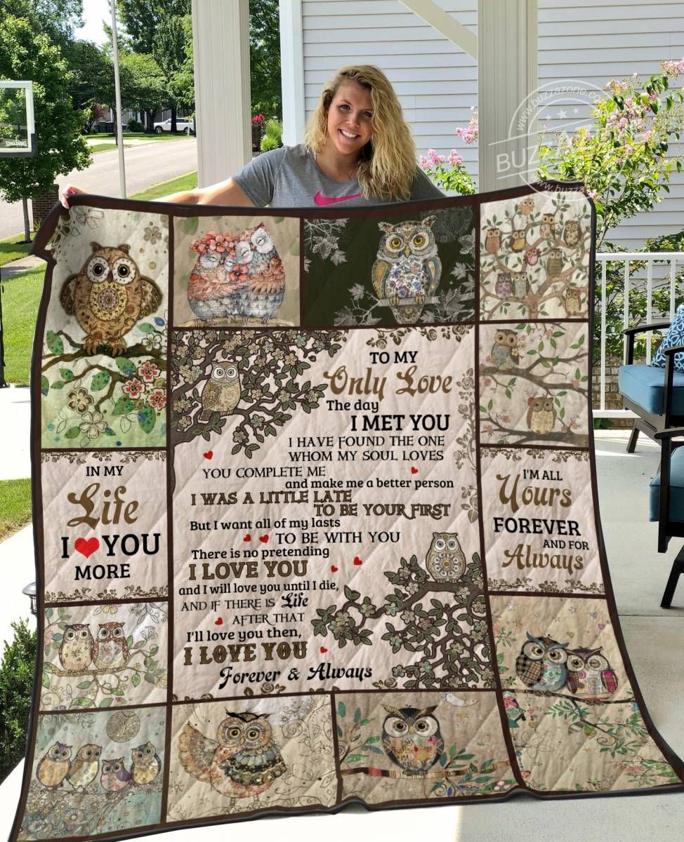 Owl Quilt Blanket DHC071227VT
