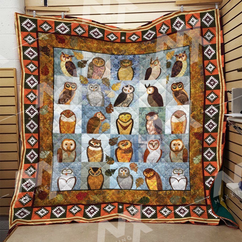 Owl Quilt Blanket DHC0910365VT