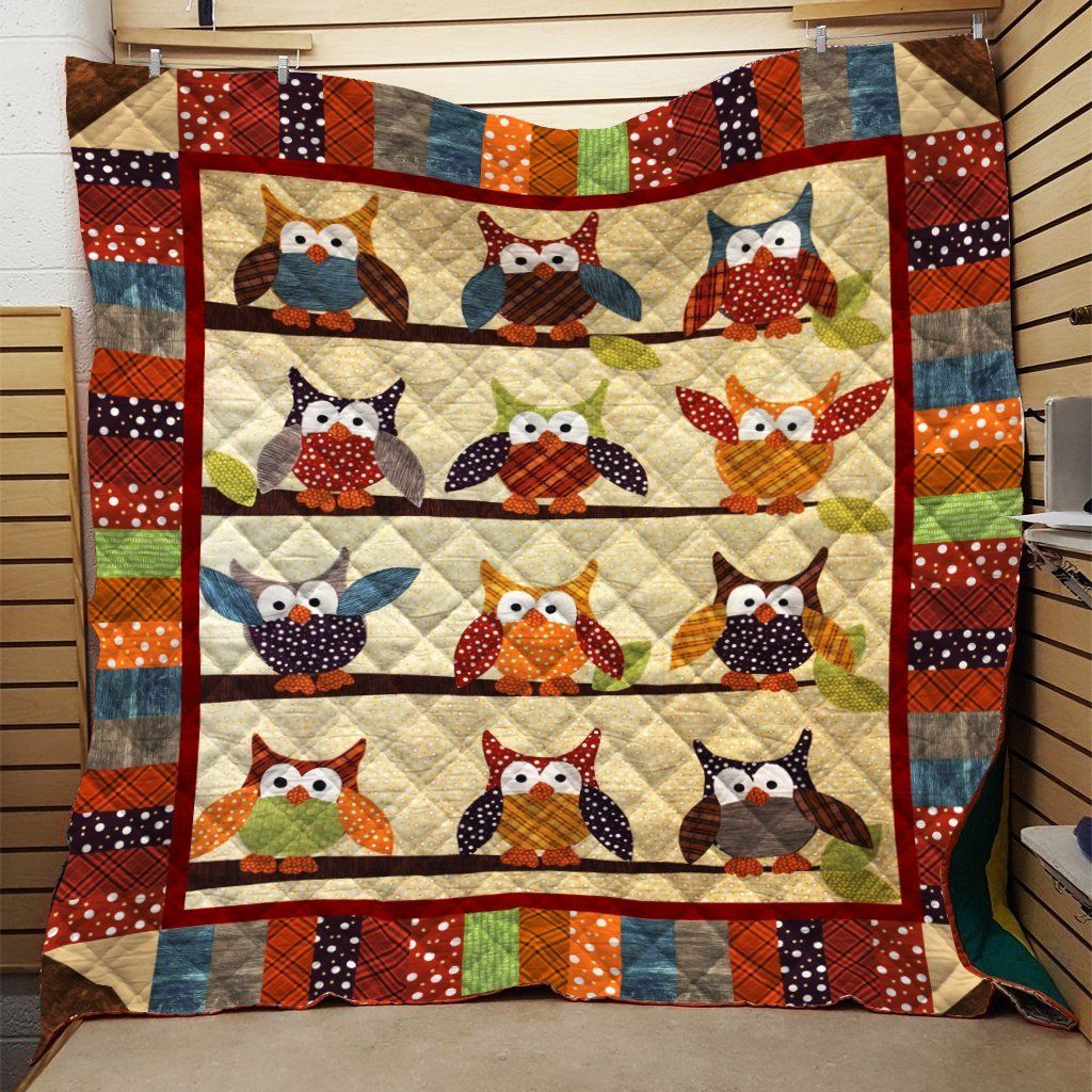 Owl Quilt Blanket DHC0910725VT
