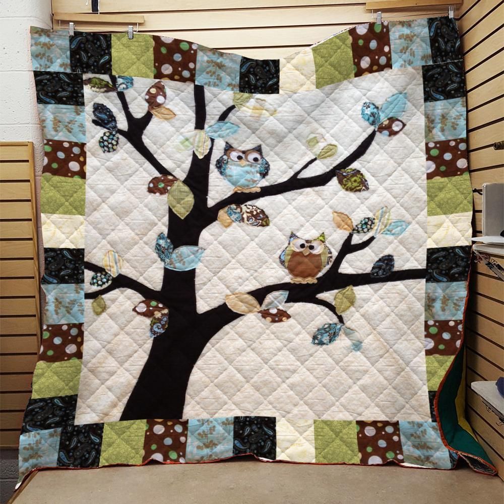 Owl Quilt Blanket DHC0910739VT