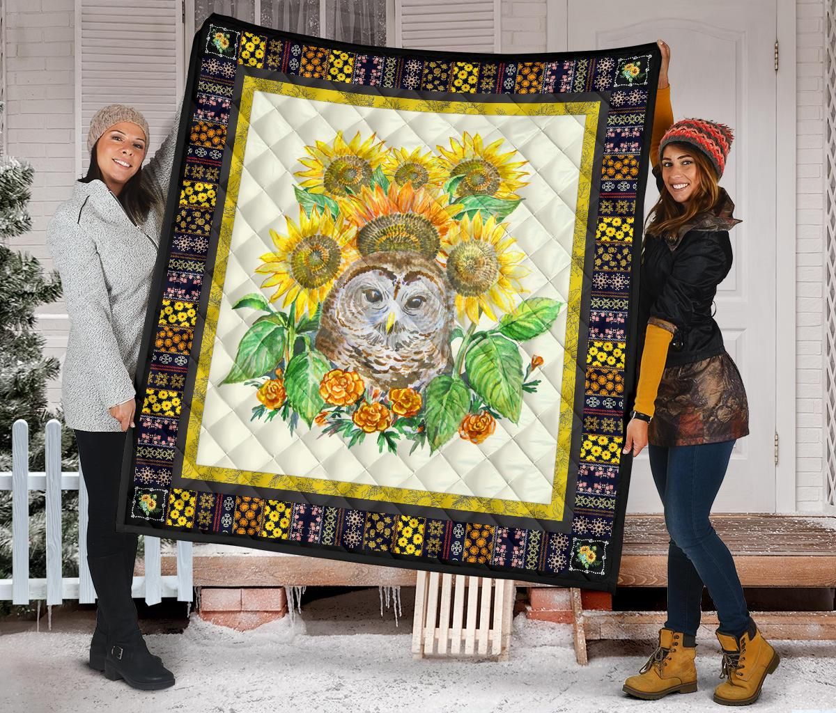 Owl Quilt Blanket Dhc09121390Dd