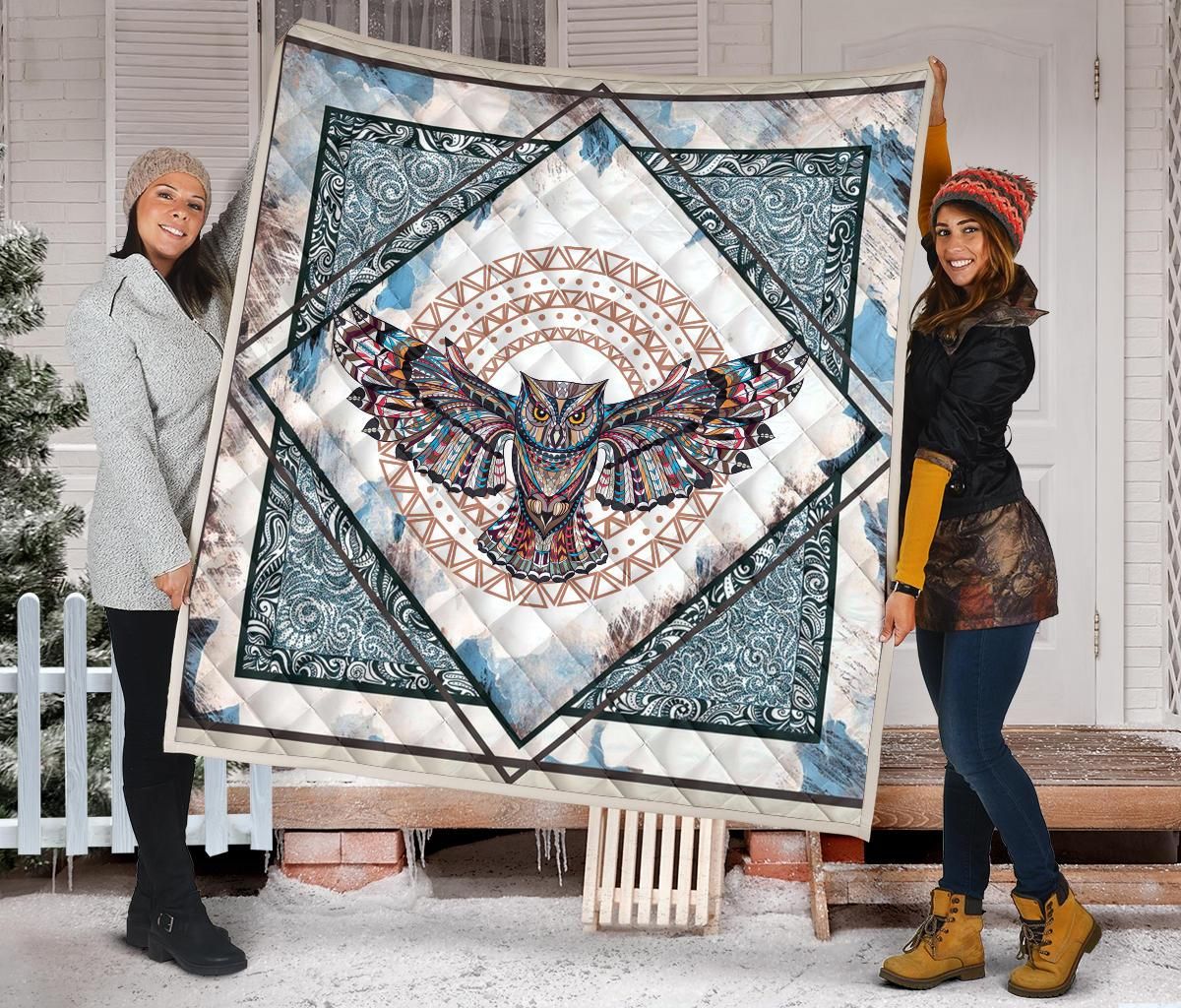 Owl Quilt Blanket Dhc09121445Dd