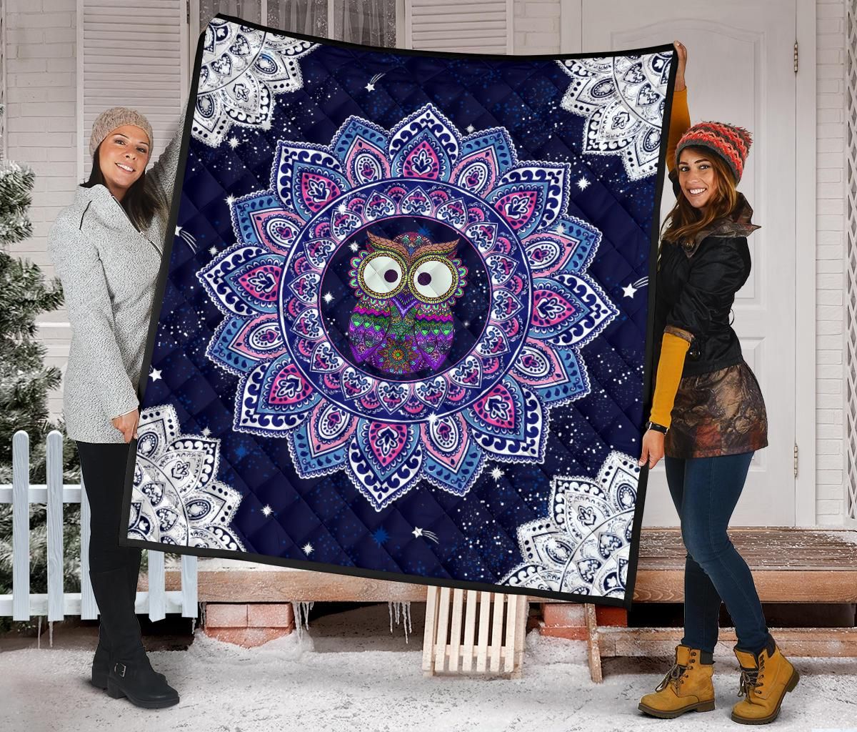 Owl Quilt Blanket Dhc09121477Dd