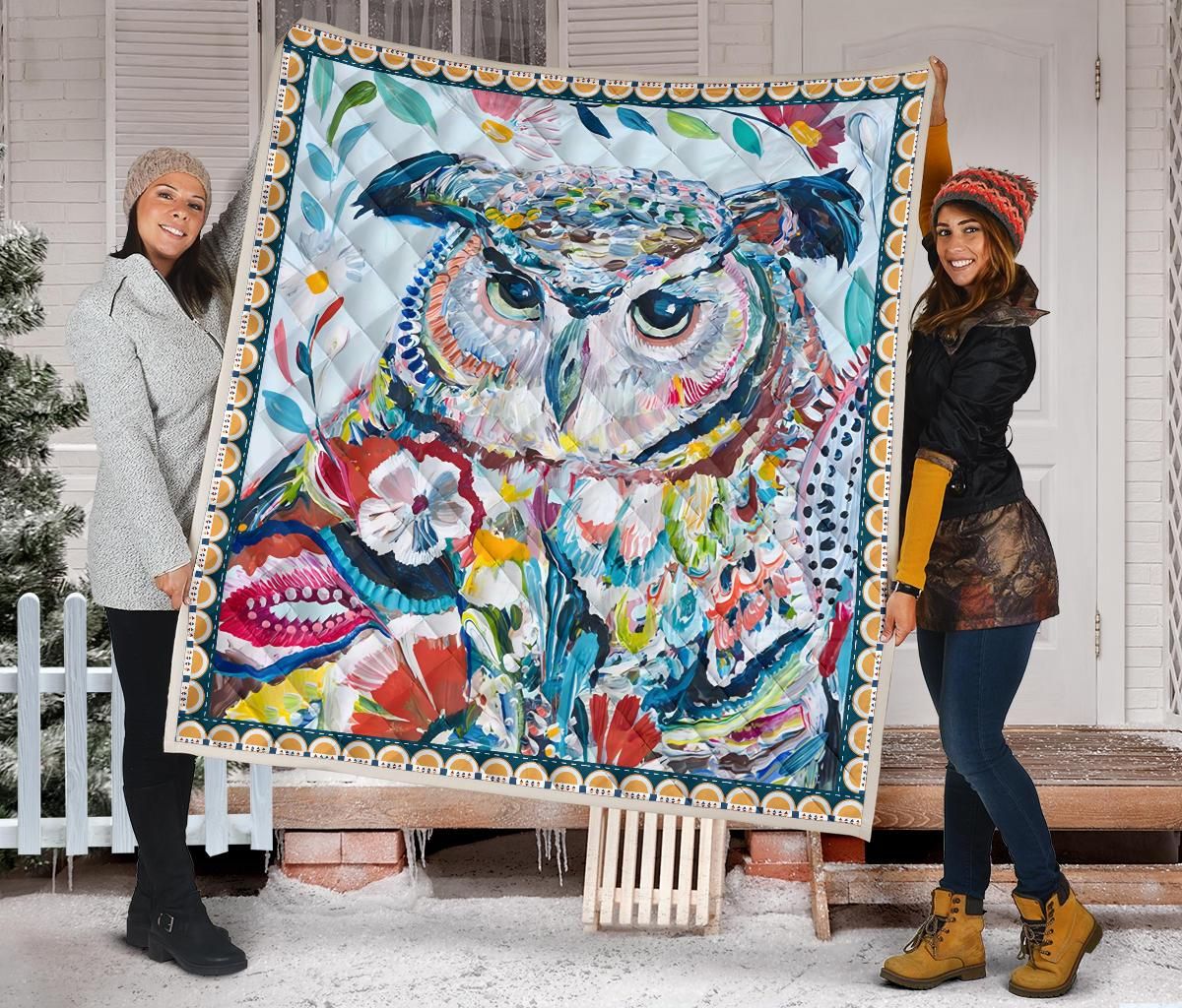 Owl Quilt Blanket Dhc09121510Dd